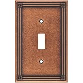 BRAINERD 135764 Ruston Single Toggle Switch Wall Plate / Switch Plate / Cover