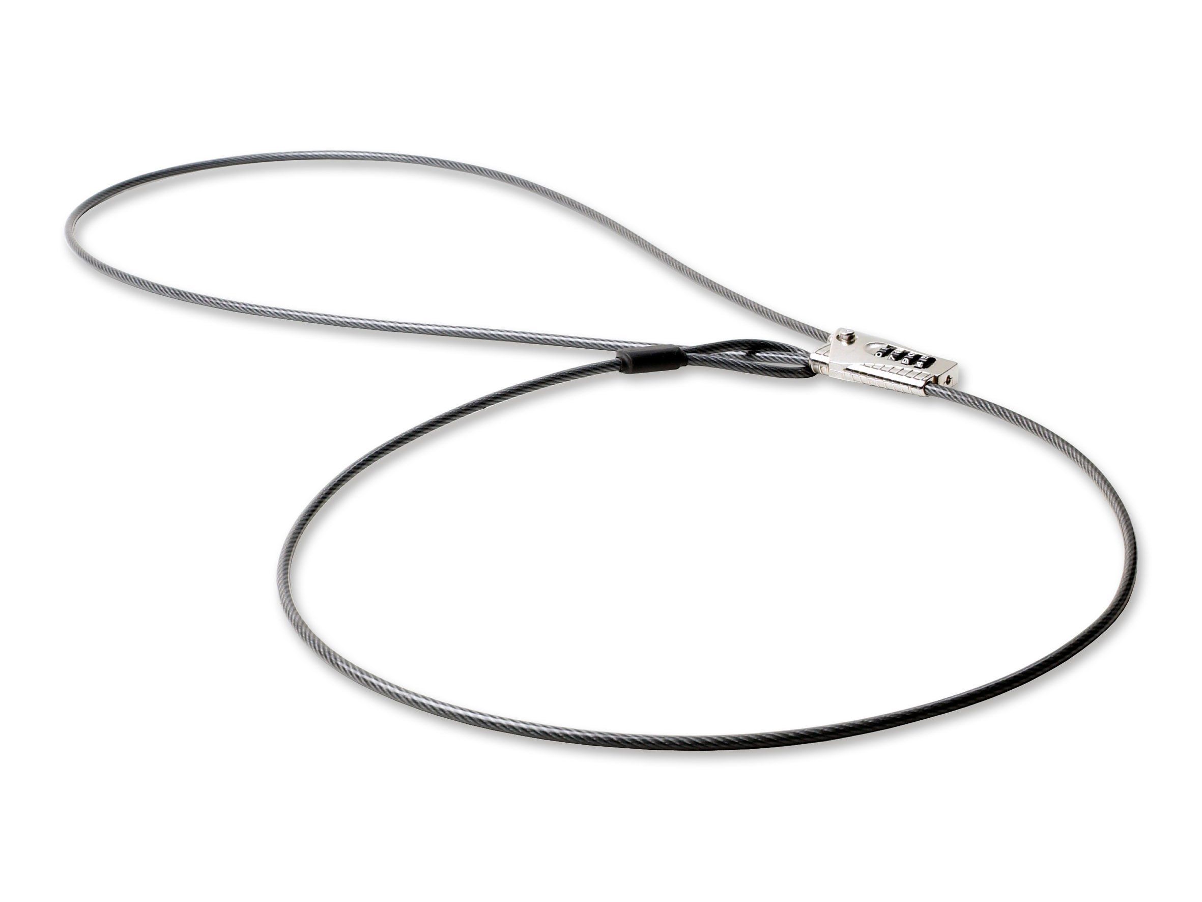 Lifeventure Sliding Cable Lock, Silver, 2 Meters