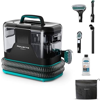 Clean It, Lavatappeti Portatile, Blu, IN5020