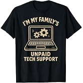 Funny Tech Lover Graphic Tee Computer Geek Nerd Engineer T-Shirt