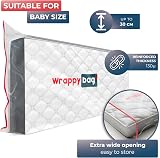 Wrappybag Protective Mattress Case Baby Size 28x55 Waterproof Anti-Tear view 2