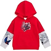 Marvel Spider-Man Fleece Hangdown Hoodie Toddler to Big Kid