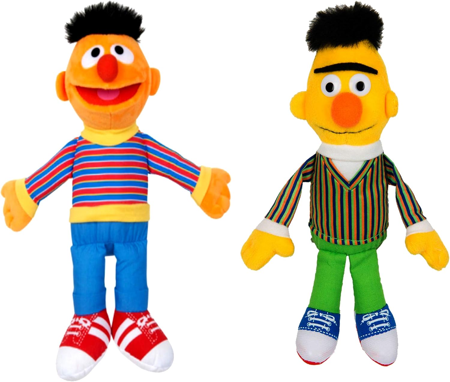 bert and ernie stuffed dolls