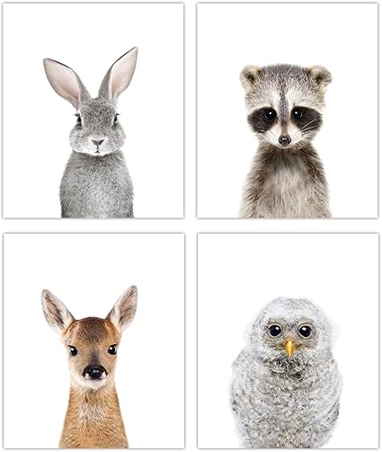 animal nursery decor