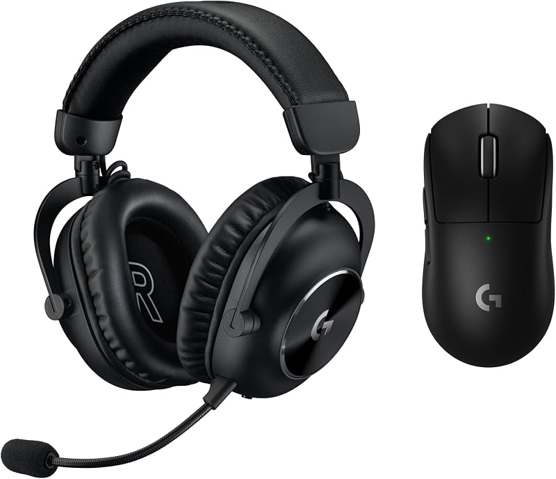 Logitech G PRO X 2 Wireless Gaming Mouse Headset Bundle