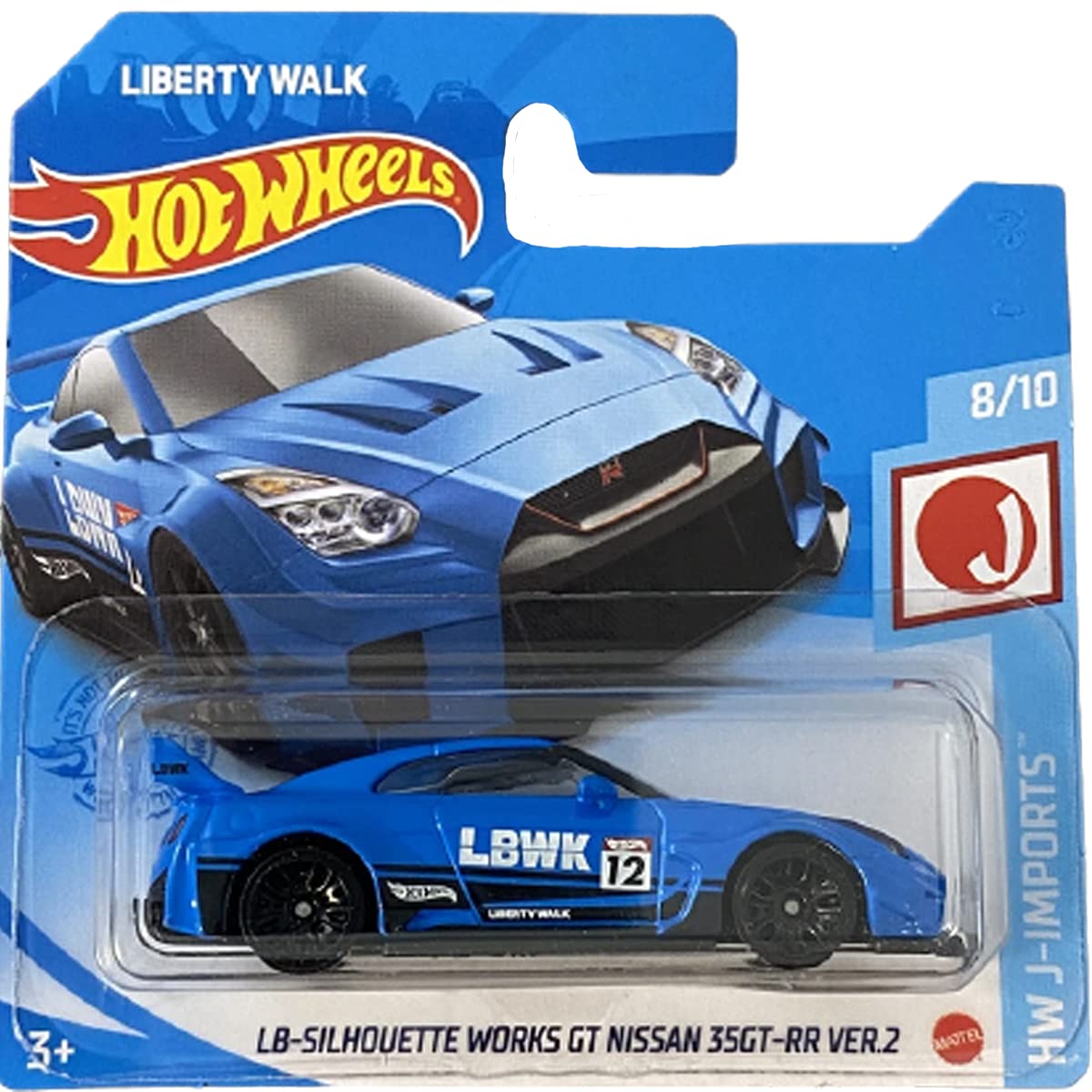 Hot Wheels LB Silhouette Works GT Nissan 35GT-RR Ver2 HW J-Imports 8/10 (204/250) 2021 Short Card
