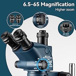 Kaisi Trinocular Stereo Microscope for Professional