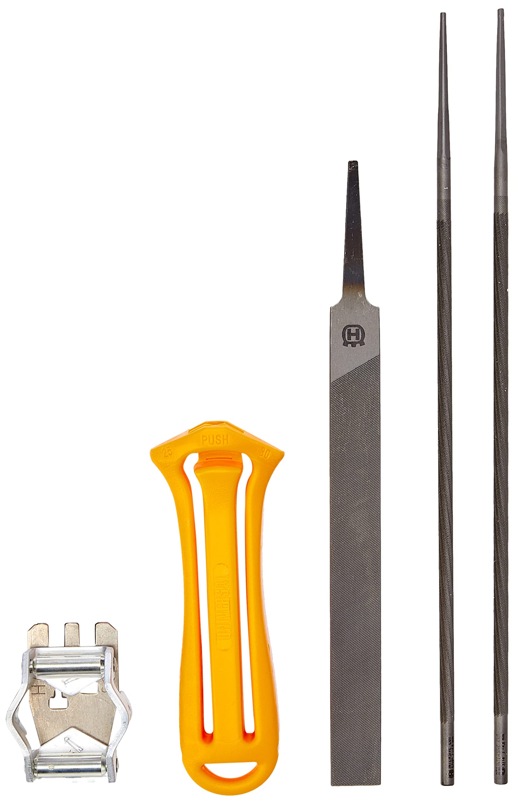 Universal FLO010 Chainsaw Sharpening File Kit, for All 0.325 Inch Chains, Standard