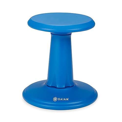 Gaiam Kids Wobble Stool Desk Chair Alternative Flexible Seating