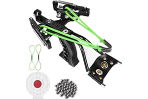 MVAIXZG Professional Wrist Rocket slingshots for Adults，Most Powerful Sling Shot for Adult。High Precision Slingshot for Competition, Training Hunting slingshots for Adults