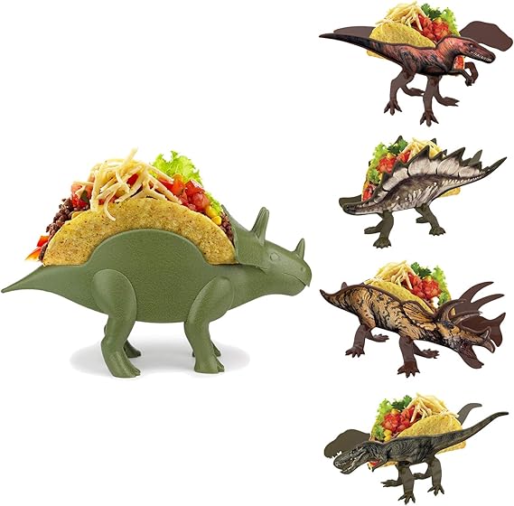 Dinosaur Taco Holders TriceraTaco Ultimate Stand and Set