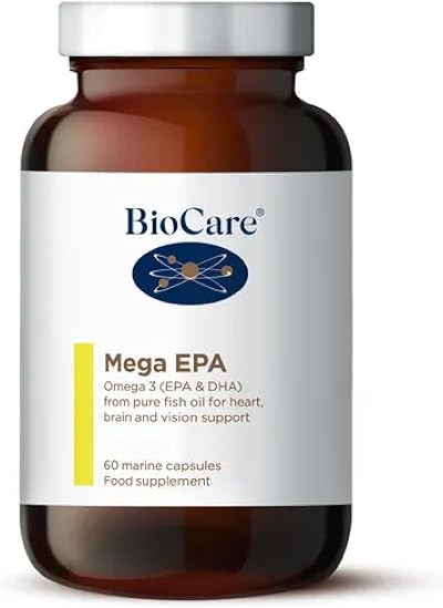 BIOCARE Mega EPA Pure Fish Oil Omega 3 524mg EPA 375mg DHA 30 Caps