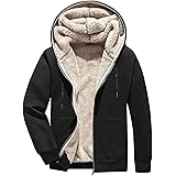 Sherpa lined hoodies mens Clearance