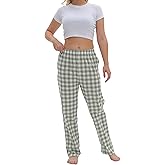 SAMGU Women's Pajama Pants, Soft Cotton Sleep Lounge Pants, Comfy Homewear pjs, Elatic Waist Pajama Bottom Pants for Women
