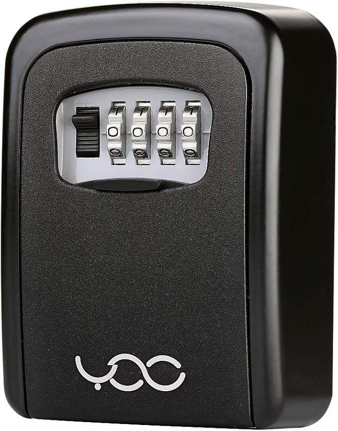 YDO Key Storage Lock Box, Hide a Key Secure 4Digit