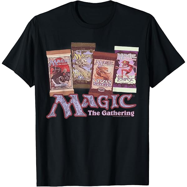 Amazon.com: Magic: The Gathering Card Packs T-Shirt Small