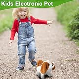 ZBATHTOY Interactive Walking Dog Toy for Kids 1-3 Year Old Electronic Puppy view 4