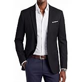 Beninos Mens Blazer Jacket Slim Fit Casual One Button Sport Coats