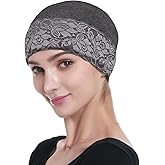 Lace Beanie Sleep Caps Head Coverings for Women Hair Loss