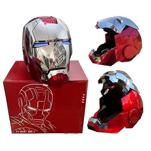 autoking iron man mark 5 helmet MK5 Iron Man chest mechanical structure design 2 Autoking Iron-Man Helmet Wearable Mark