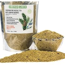 Organic Gluten Free Flour Siberian Bird Cherry Powder (Flour) 300g - Gluten Free, Wild Harvested, Altai Region, For Baking Sea Buckthorn Powder