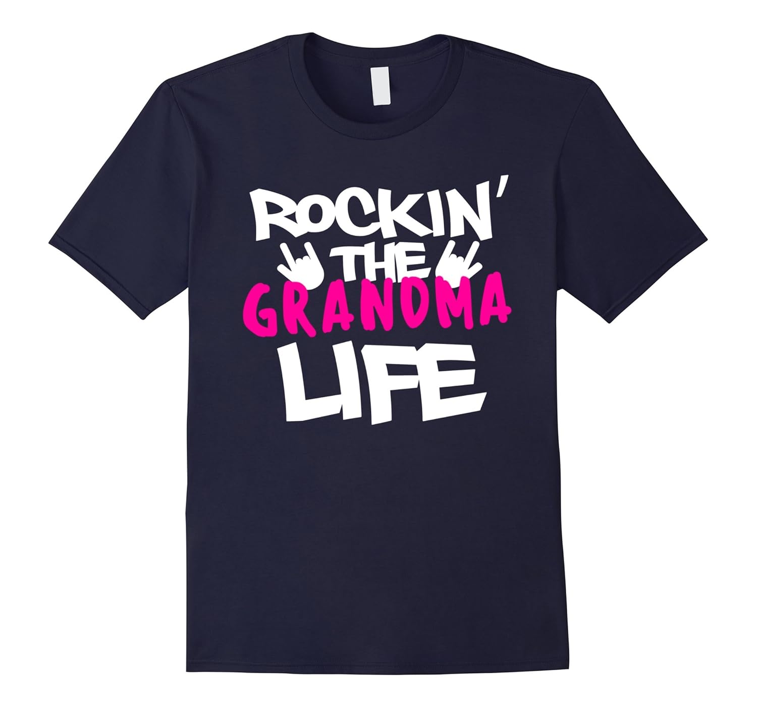 Rockin' The Grandma Life T-Shirt Funny School Teacher Gift-ANZ