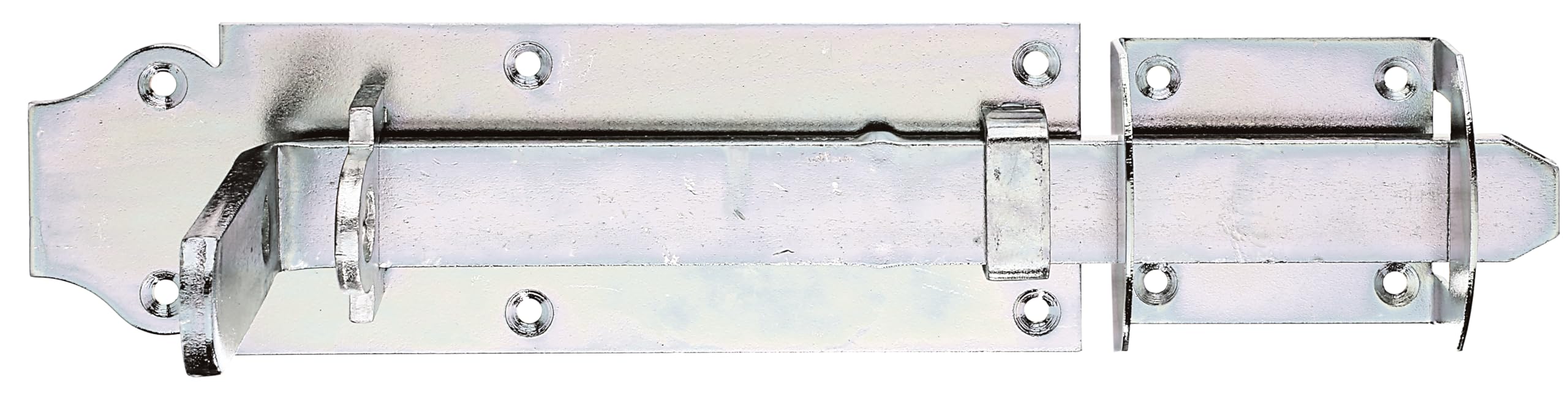 Gah-Alberts 210656 Double Door Latch for Frame Gates Galvanised Yellow