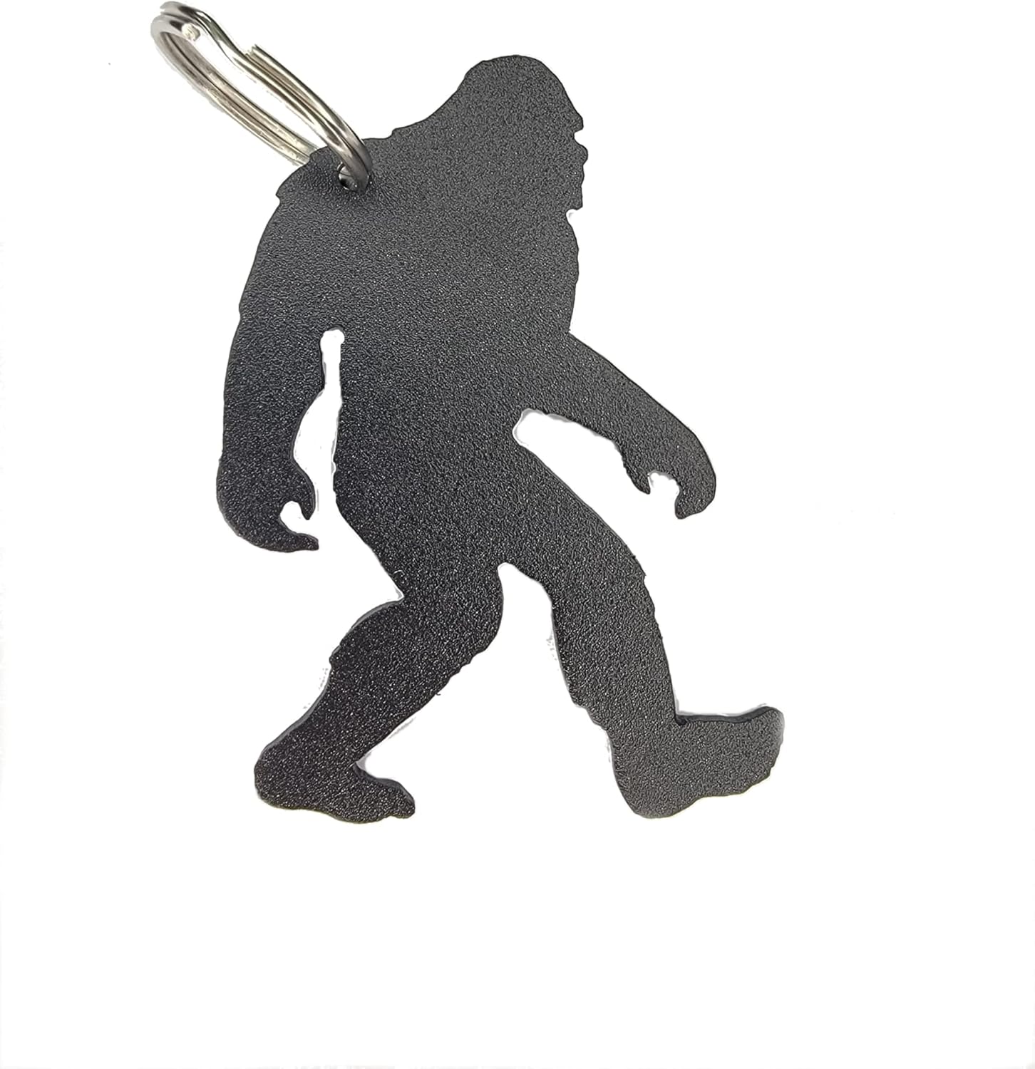 Mixed Media - Bigfoot Keychain