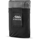 Matador Pocket Blanket 4.0 - Charcoal (Seats 2-4); Foldable Picnic Blanket; Sand Proof with Stakes; Picnic Tarp for Grass
