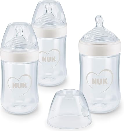 nuk nature sense bottle and breastfeeding set