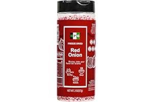 NATURAL PLUS GREEN NPG Freeze-Dried Red Onion 2 Oz, Chopped & Diced Dehydrated Onion, Non-GMO, No Additives, Sweet & Crunchy, Ready to Use for Cooking, Soups, Salads, Seasoning & Meal Prep