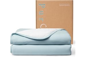 PurComfy Supersoft Toddler Comforter, Premium Bamboo Viscose Crib Blanket, Breathable 1.0 Tog Crib Quilt for All Seasons 39"×55"