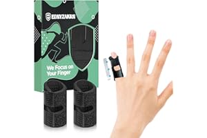 EDNYZAKRN 4 Pack Pinky Finger Splint, Small Finger Brace for Trigger Finger - Broken - Arthritis - Straightening for Index - Middle - Ring