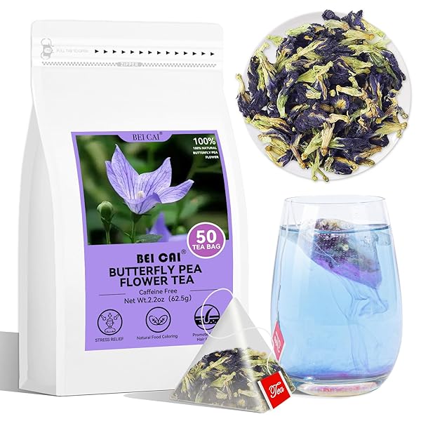 BEI CAI BUTTERFLY PEA FLOWER TEA – 1.25G...