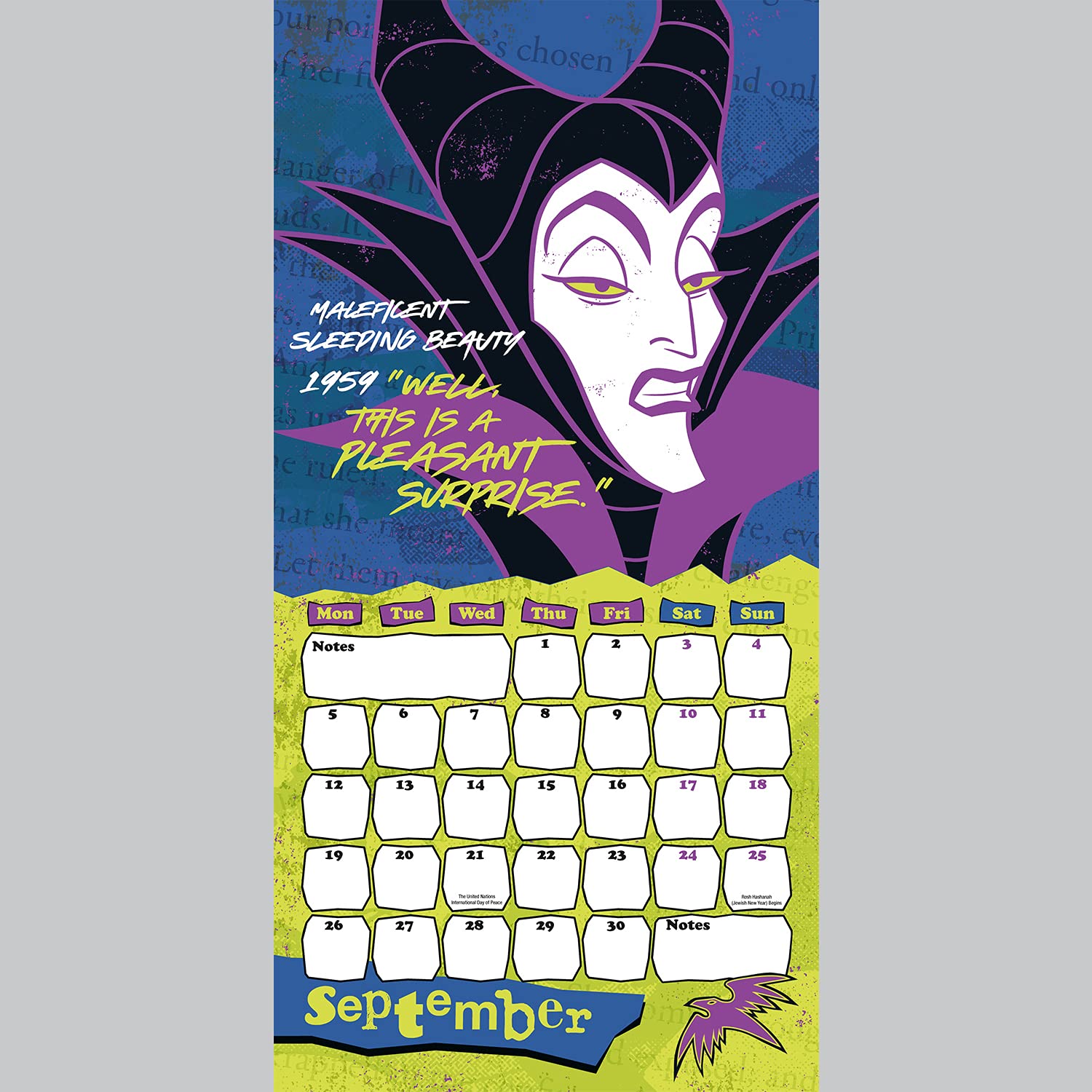 new-disney-villain-calendar-2022-free-images