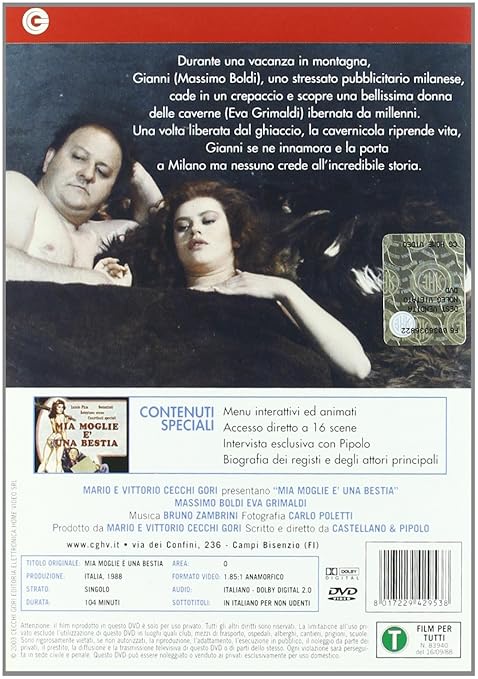 Amazoncom Mia Moglie E Una Bestia Massimo Boldi Eva
