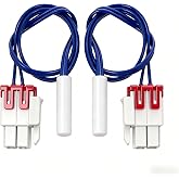DA32-10109W 2-Pack Refrigerator Temperature Sensor | Fit for Samsung Kenmore Maytag Refrigerator,Replaces AP4136948 DA32-10104F, 13.2K&Omega; NTC Thermistor L250 with 250mm Wire