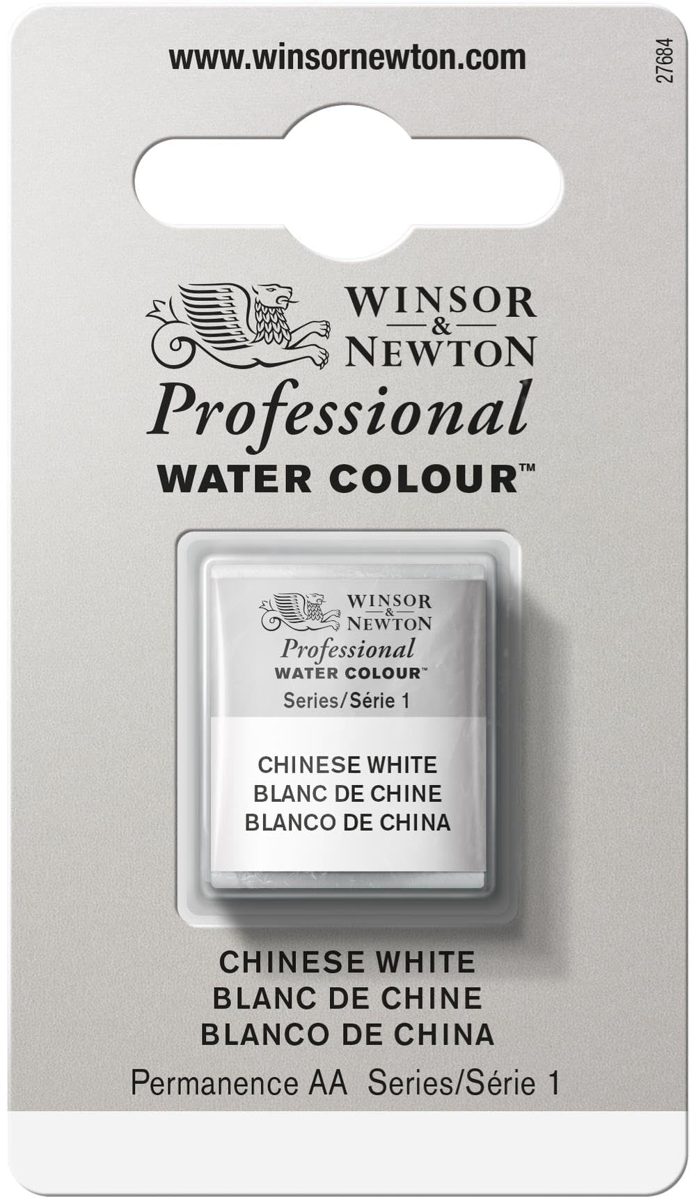 Winsor & Newton Half Pan Professional Water Colour - Chinese White