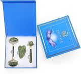 TECHSTR Jade Roller Gua Sha Set - Eye Puffiness & Skin Tightening view 9