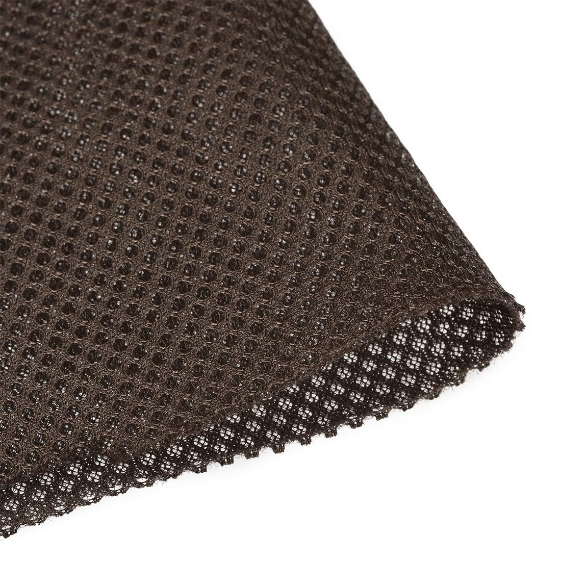 sourcing map Brown Speaker Mesh Grill Cloth (not cane webbing) Stereo Box Fabric Dustproof Cloth 100cm x 160cm 40 inches x 63 inches