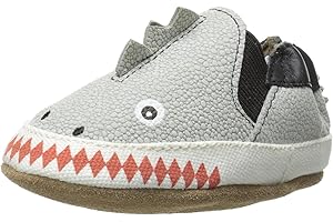 Robeez Baby Boys and Unisex Soft Soles Slip-Resistant Crib Shoes Slippers for Infant and Toddler, 0-24 Months