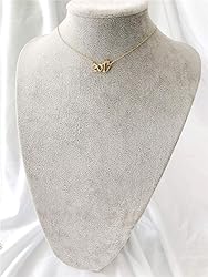 MICOMAKA Birth Year Number with Crown Necklace,Old