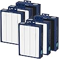 3-Pack Classic 500/600 Series HEPA Filter Replacement Compatible with Blueair Classic 500/600 Series Air Cleaner Purifiers 501 503 505 510 550E 555EB 601 603 605 650E Particle Filter