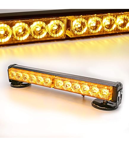 Amazon.com: LE-JX 24” Amber Wireless Traffic Advisor Emergency