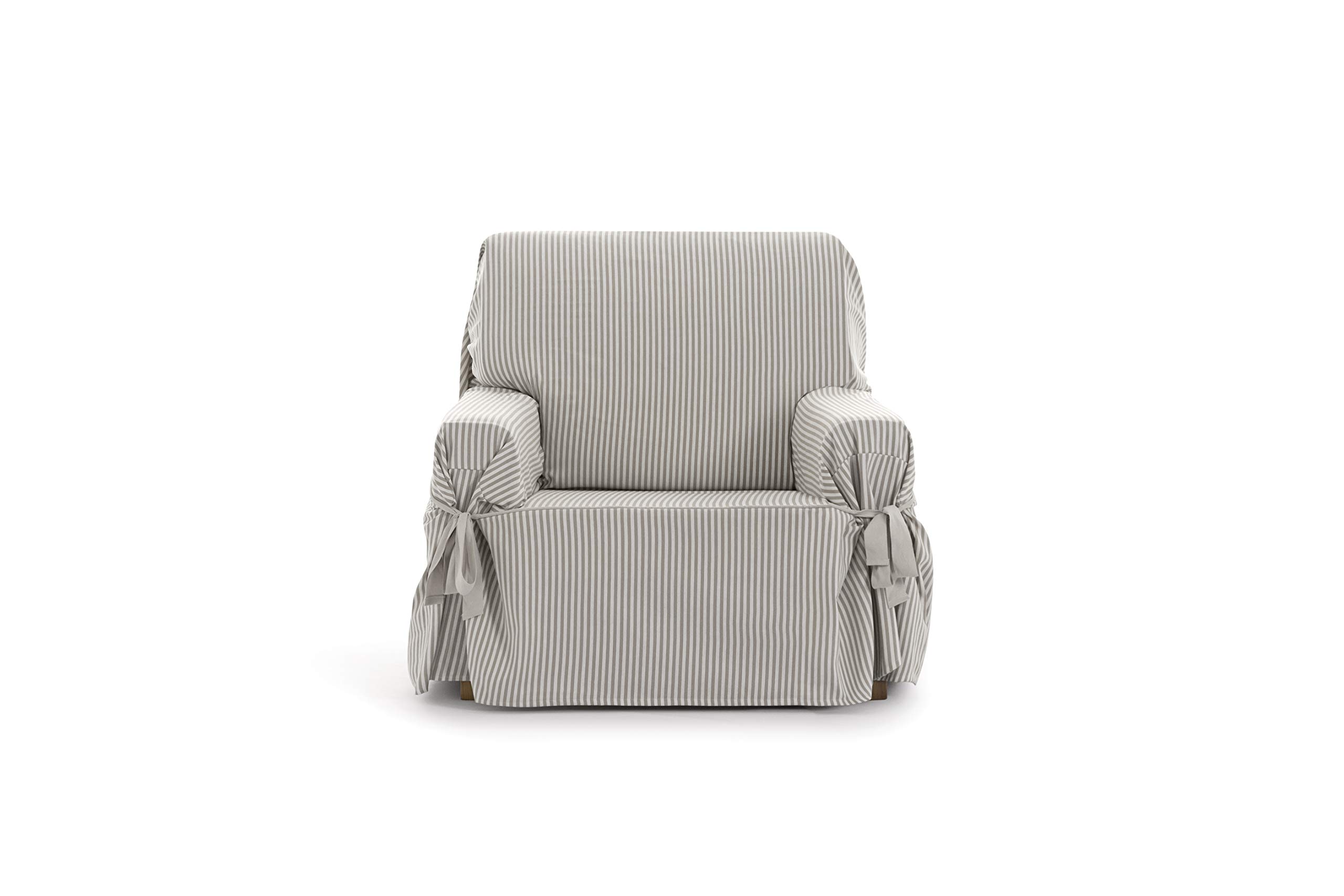 Eysa Sofa Cover, Cotton, Vison, 80-120cm,1 SEATER,F6191511