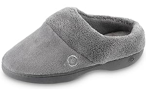 isotoner Women's Classic Hoodback W Memory Foam Non-Slip, Machine Washable