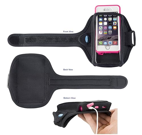 Tune Belt AB89 Running Armband Phone Holder for iPhone 11 Pro, SE
