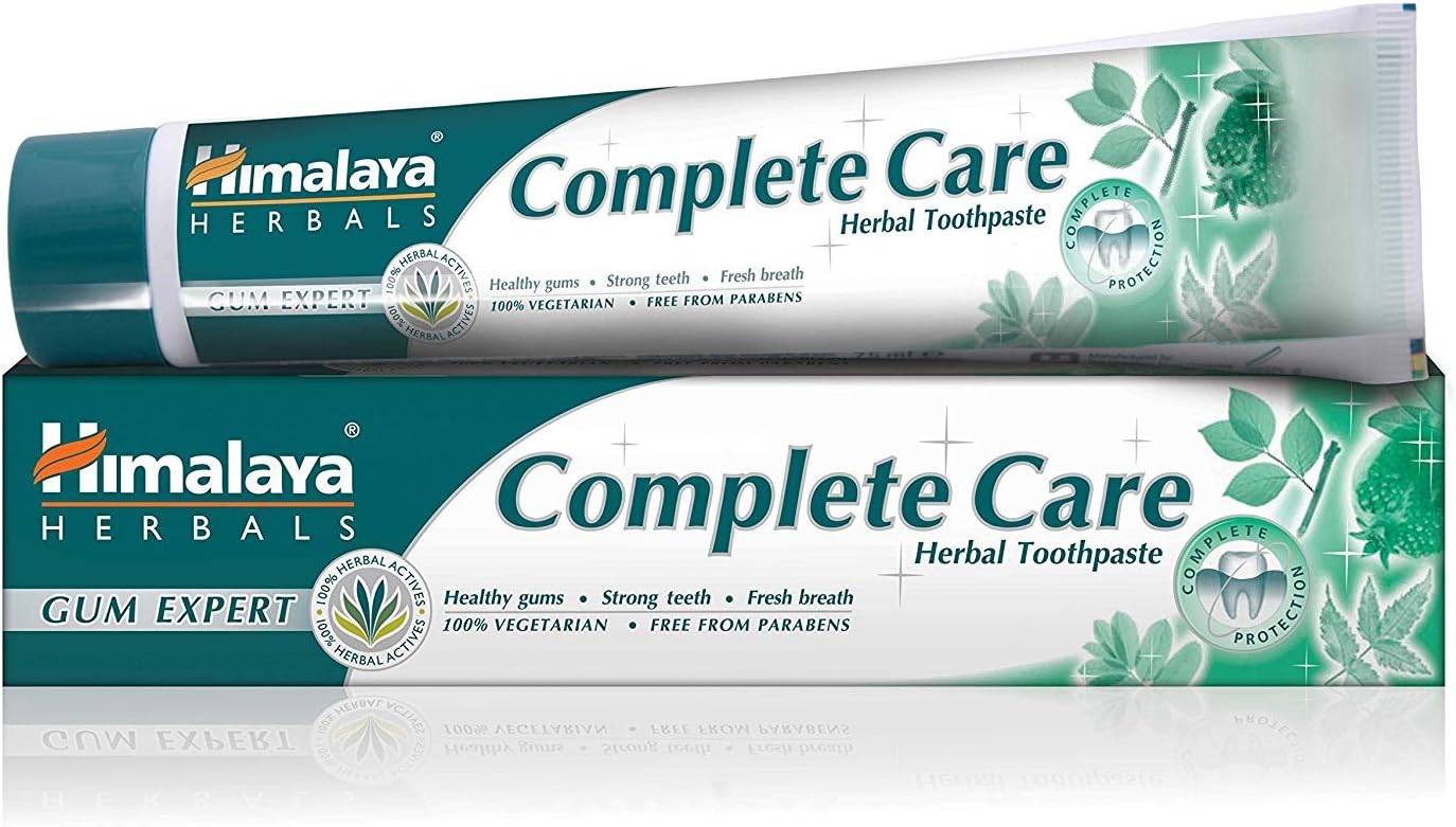 Himalaya Herbal Complete Care Toothpaste, Green, 75 ml (Pack of 3) - Image 3