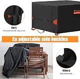 Kovshuiwe Garden Furniture Cover 220x100x74 cm Waterproof UV 420D Windproof view 7