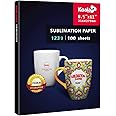 Koala Sublimation Paper 8.5x11 inches Easy to DIY T-shirts, Tumblers, Mugs Only Compatible with Inkjet Sublimation Printer Sublimation ink 100 sheet 123g